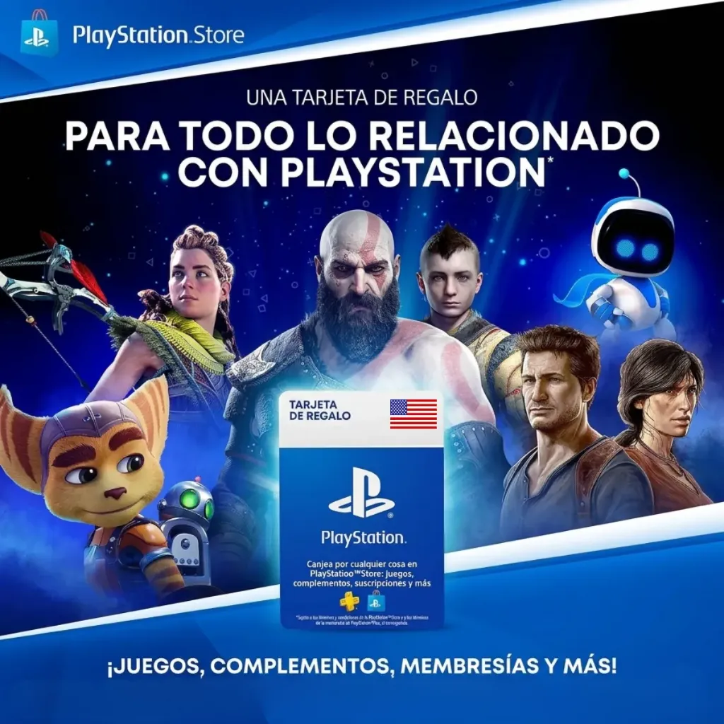 Recarga PlayStation - PSN USA