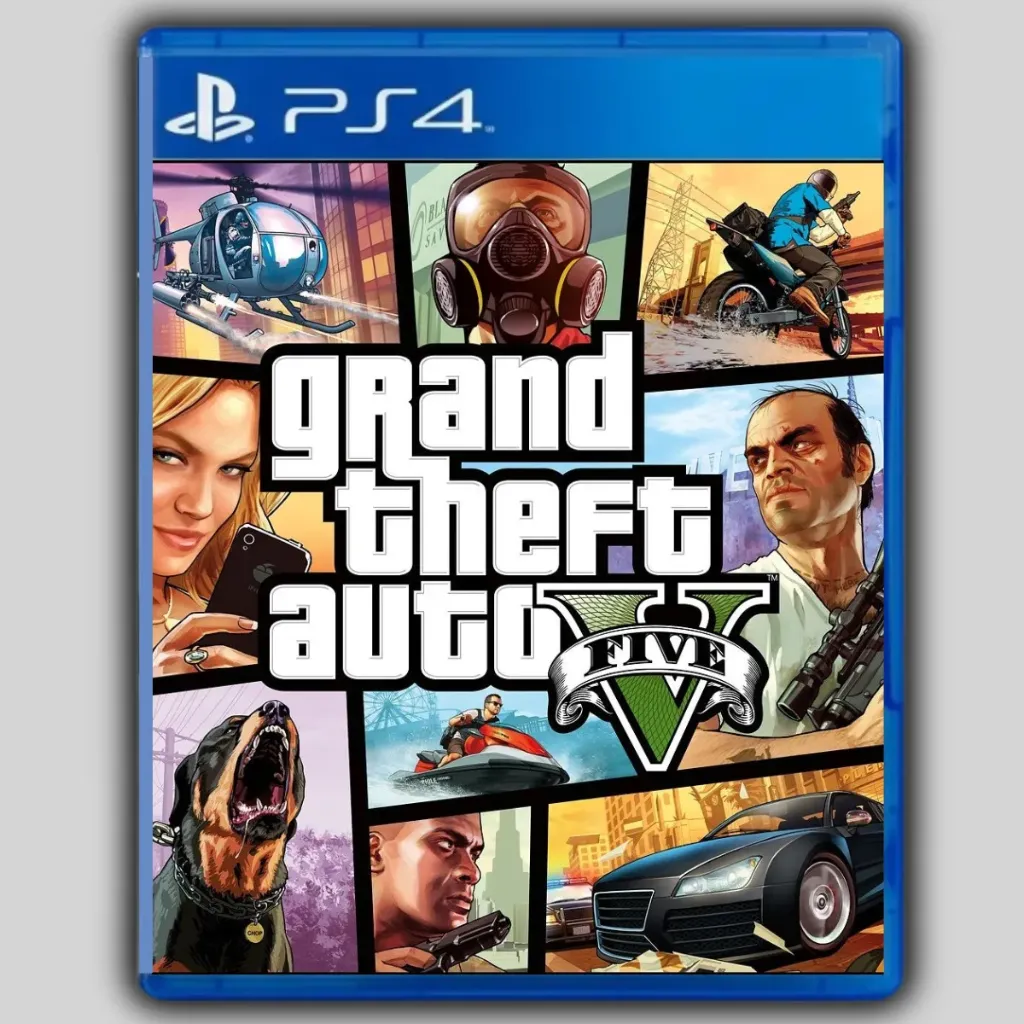 Grand Theft Auto V (GTA 5) - PS4 Físico Usado
