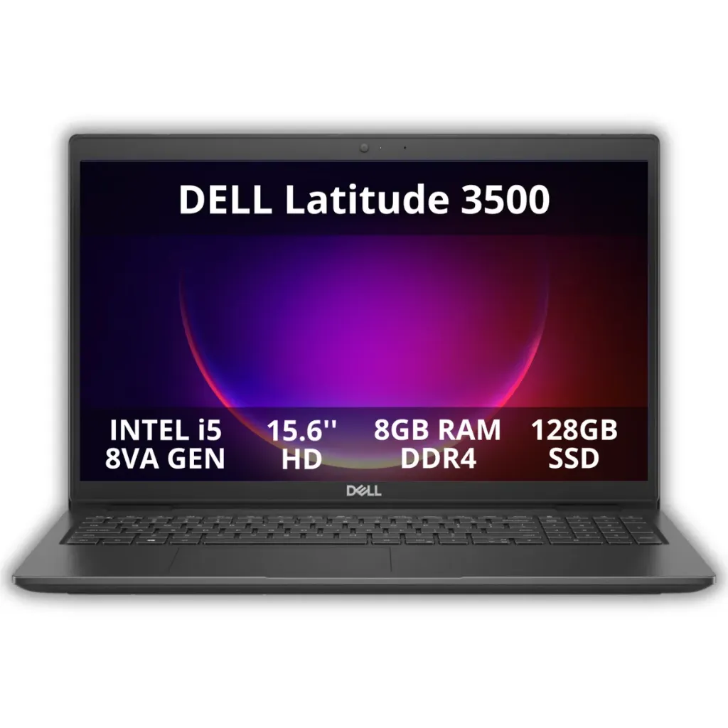 Laptop Dell Latitude 3500 15.6" HD (Intel i5 8va Gen / 8GB RAM / 128GB SSD) (Reacondicionado)